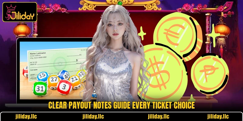 Clear payout notes guide every ticket choice Clear payout notes guide every ticket choice