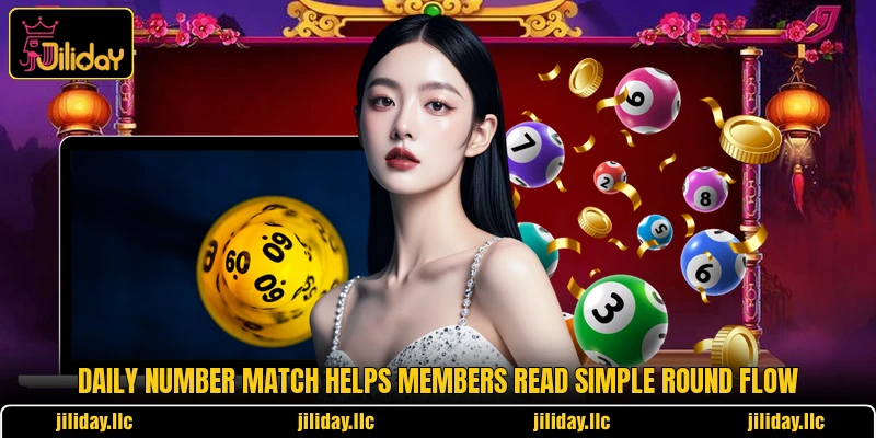 Daily Number Match helps members read simple round flow