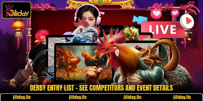 Derby Entry List - See Competitors And Event Details