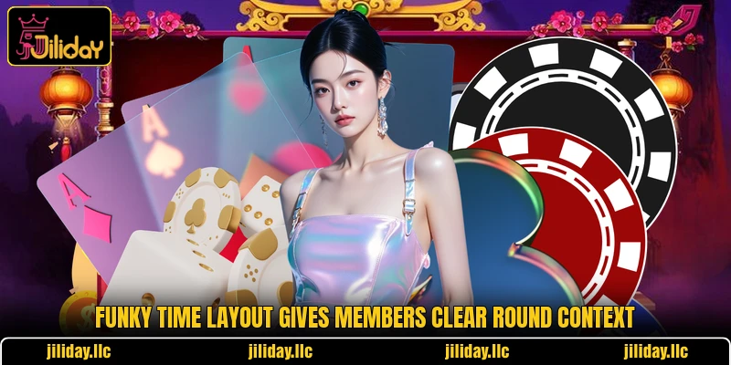 Funky Time layout gives members clear round context