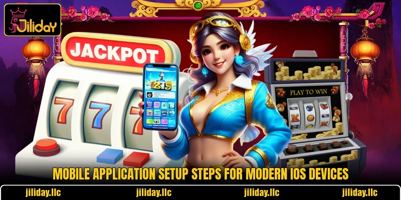 Mobile application setup steps for modern iOS devices
