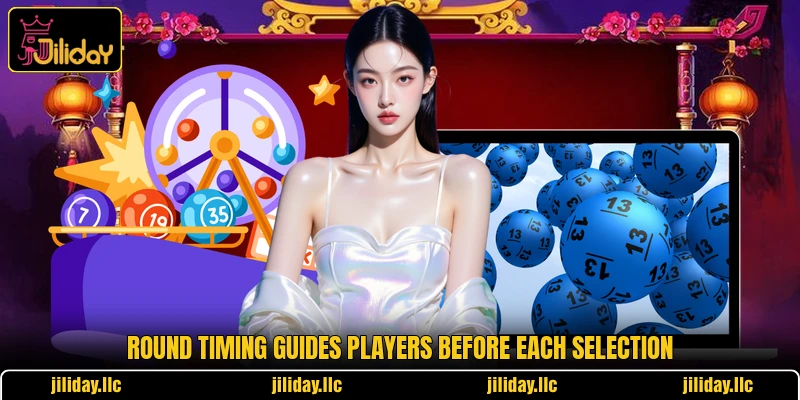 Round timing guides players before each selection Round timing guides players before each selection