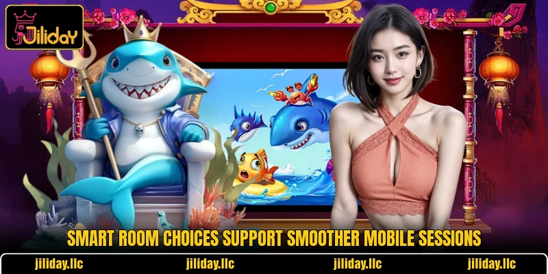 Smart room choices support smoother mobile sessions Smart room choices support smoother mobile sessions