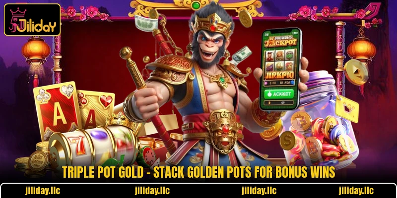 Triple Pot Gold - Stack Golden Pots For Bonus Wins
